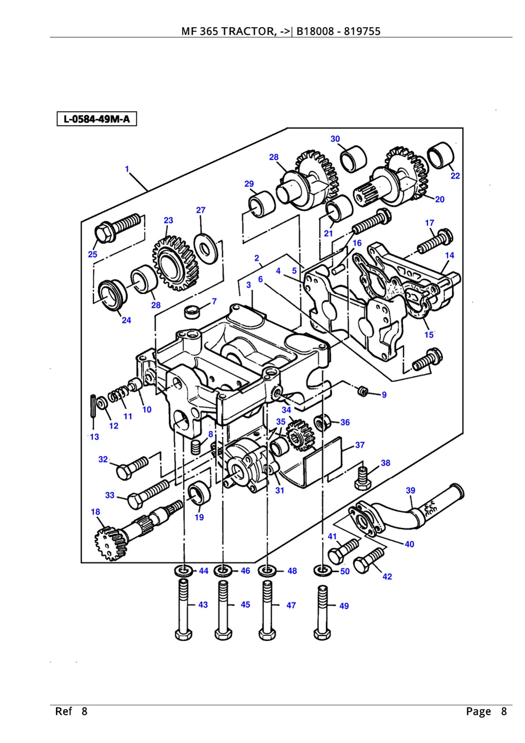 mf 365 tractor b18008 819755 mf 365 tractor 6