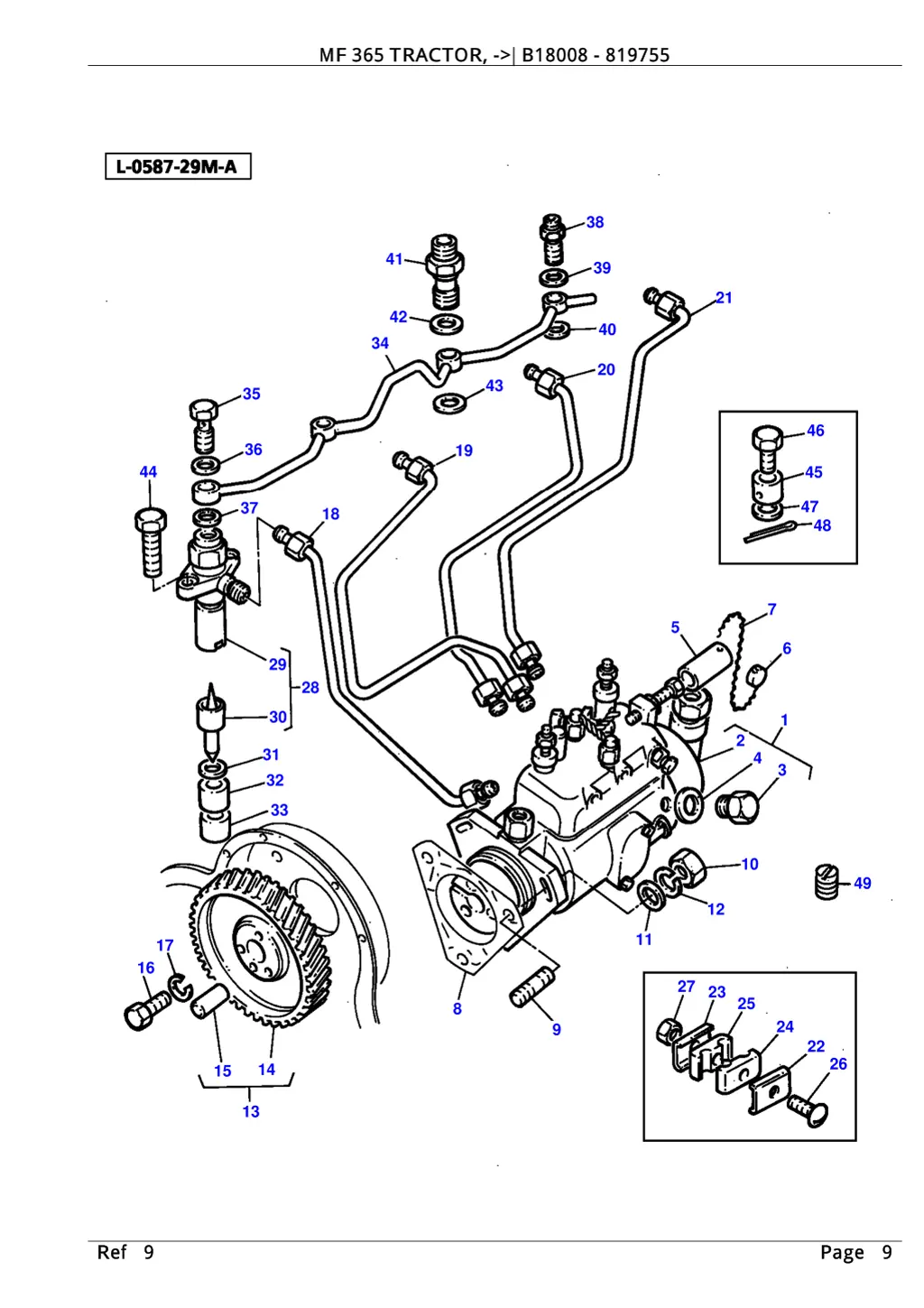 mf 365 tractor b18008 819755 mf 365 tractor 7