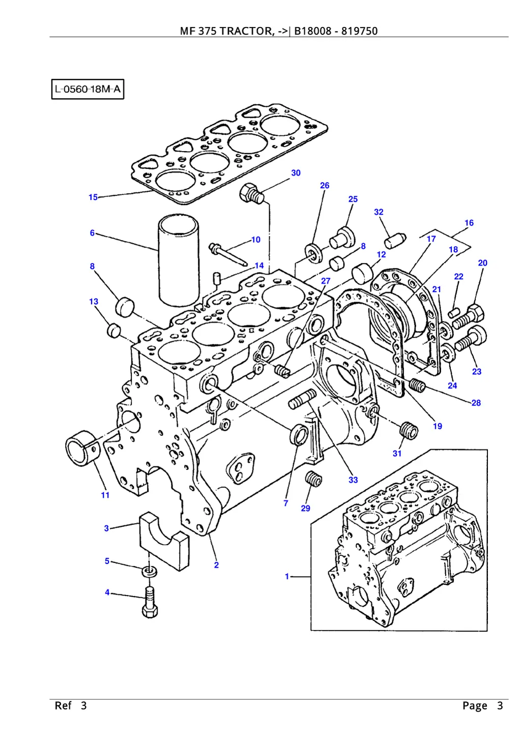 mf 375 tractor b18008 819750 mf 375 tractor 2