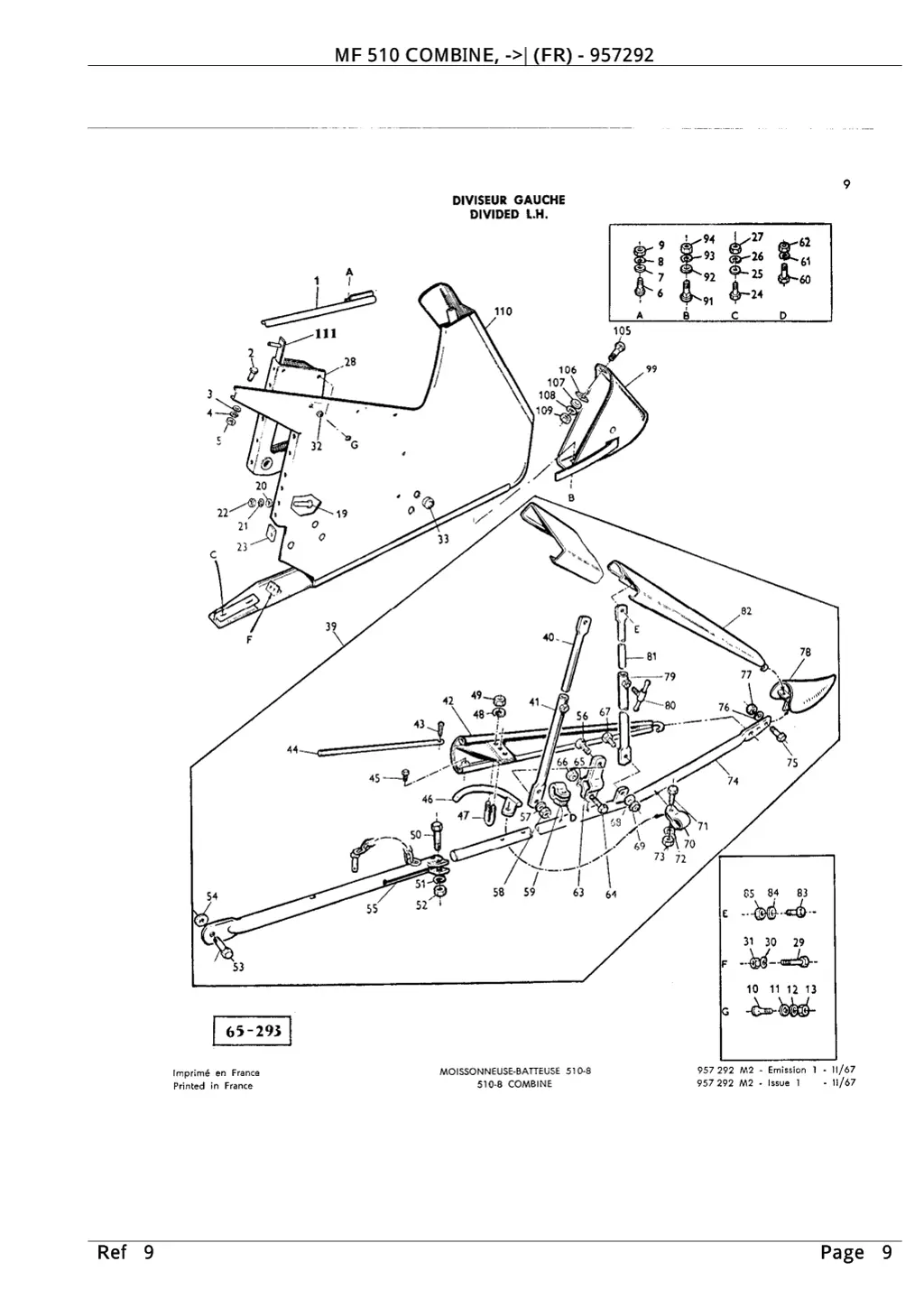 mf 510 combine fr 957292 mf 510 combine fr 957292 1