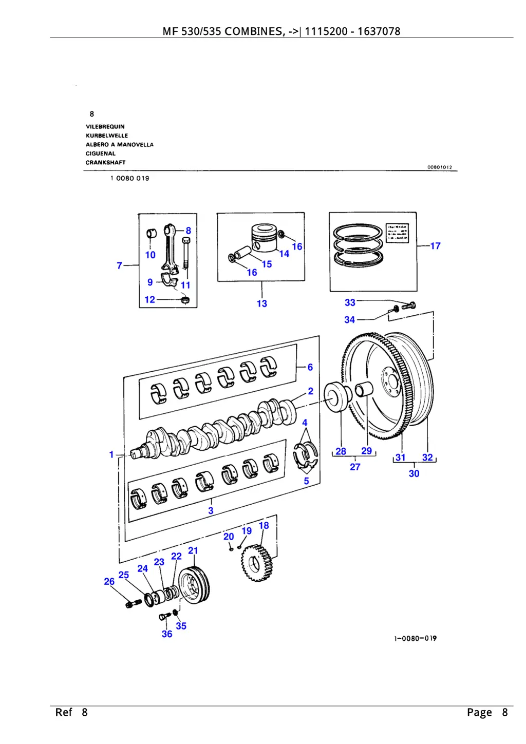 mf 530 535 combines 1115200 1637078 2