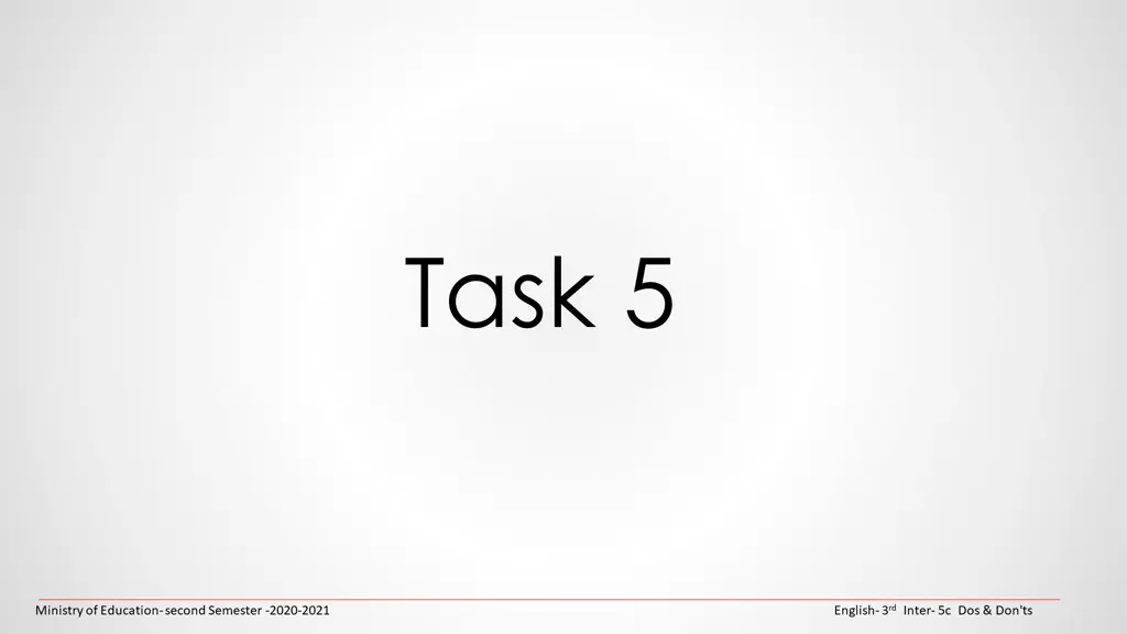 task 5