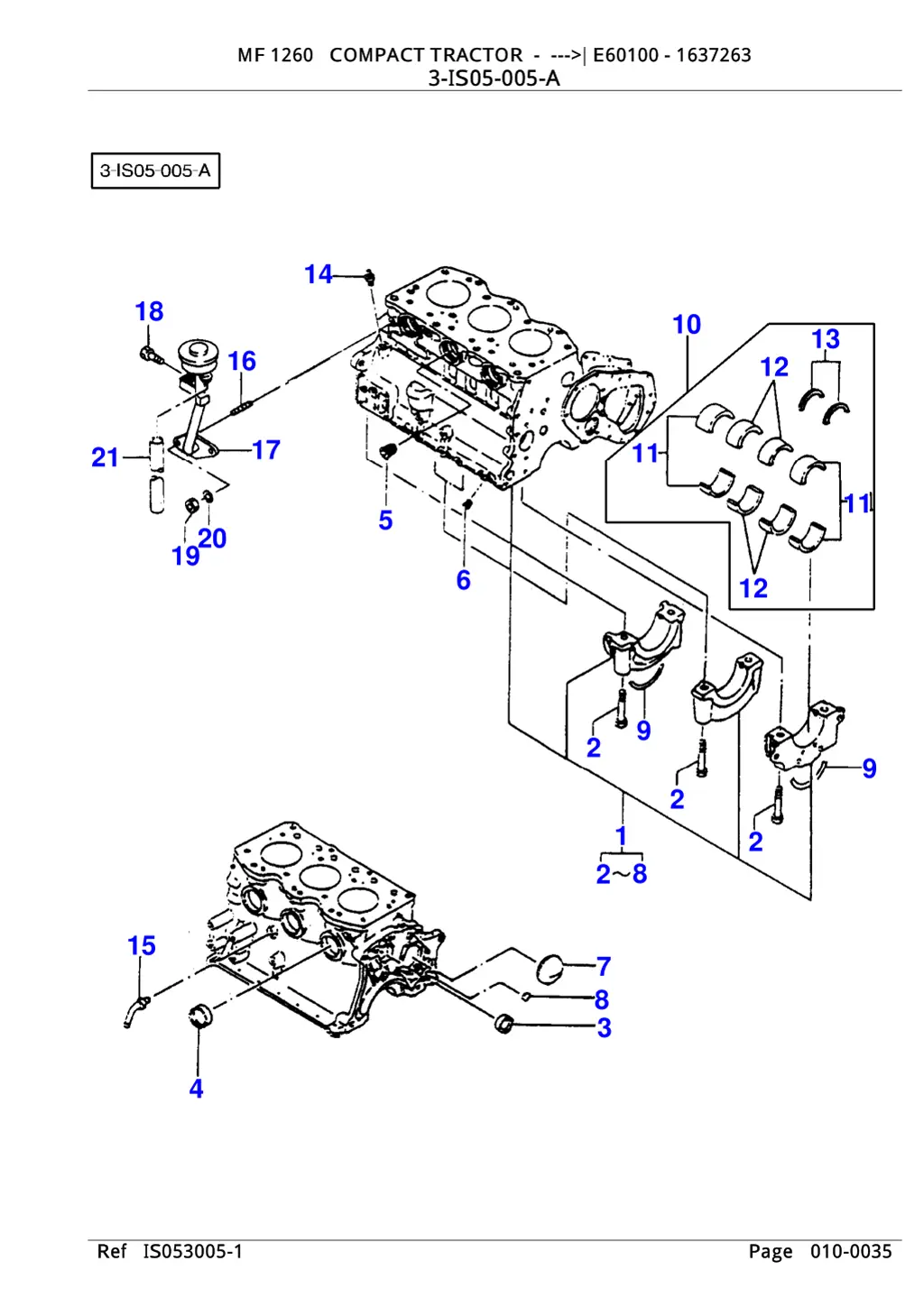 mf 1260 compact tractor e60100 1637263 mf 1260 6