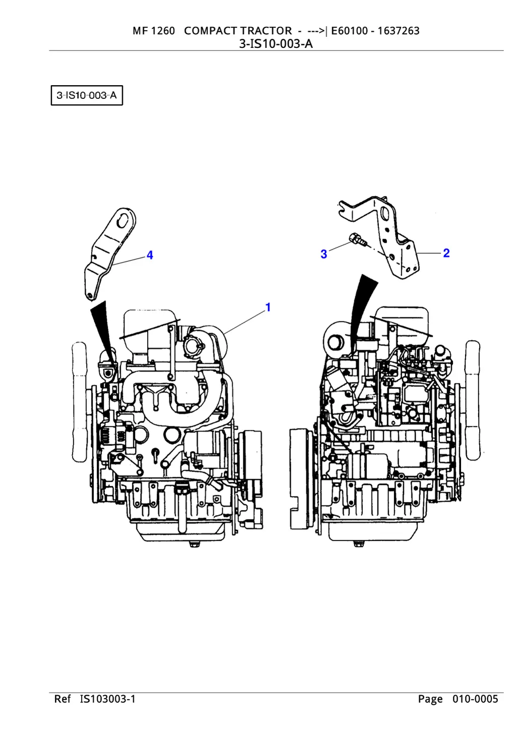 mf 1260 compact tractor e60100 1637263 mf 1260