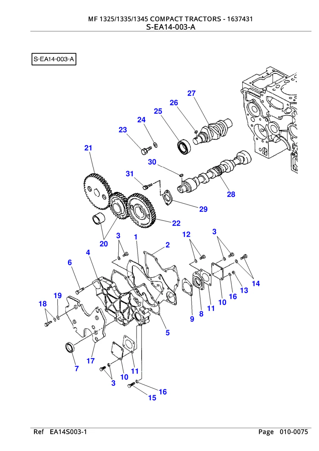 mf 1325 1335 1345 compact tractors 1637431 7