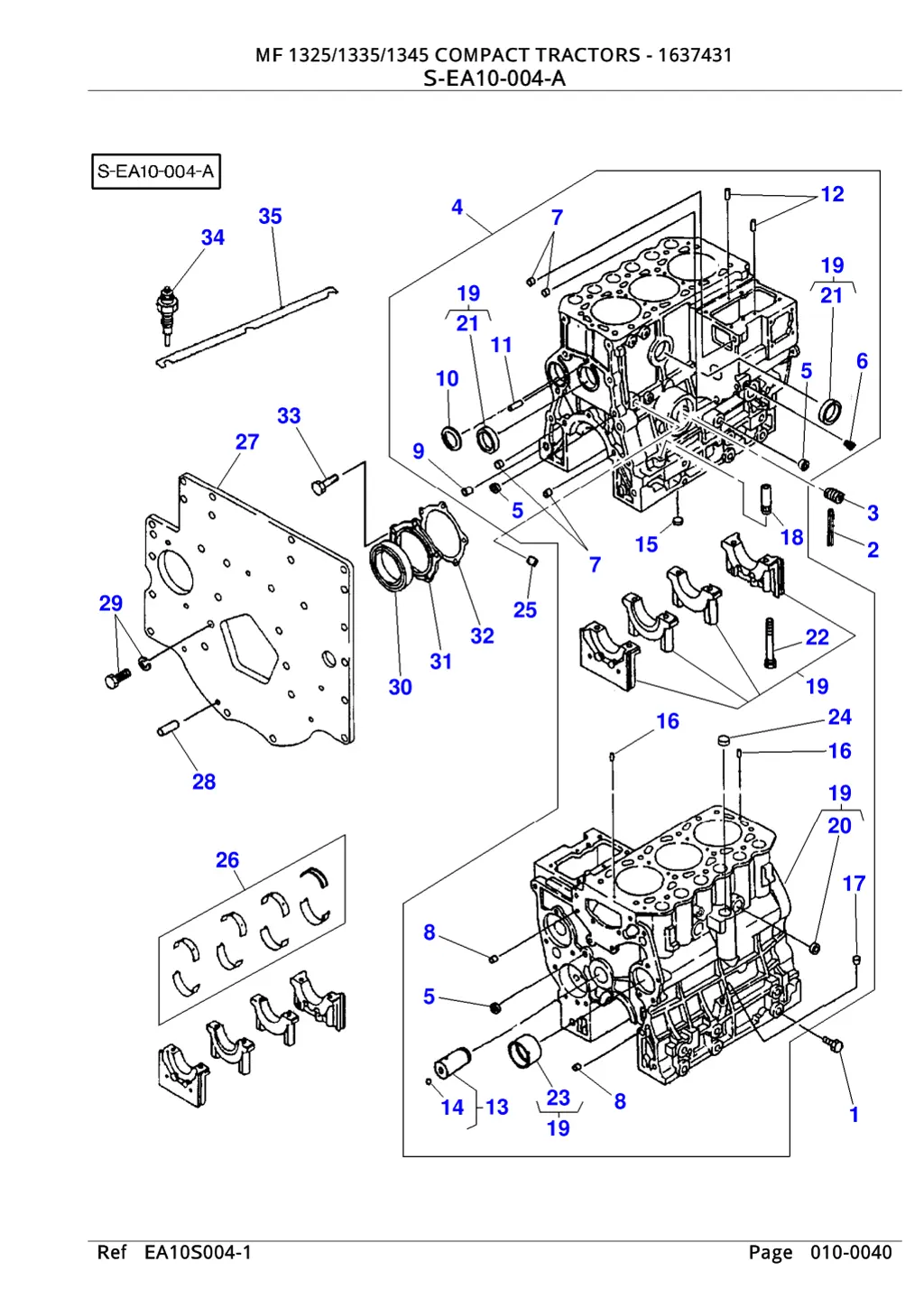 mf 1325 1335 1345 compact tractors 1637431