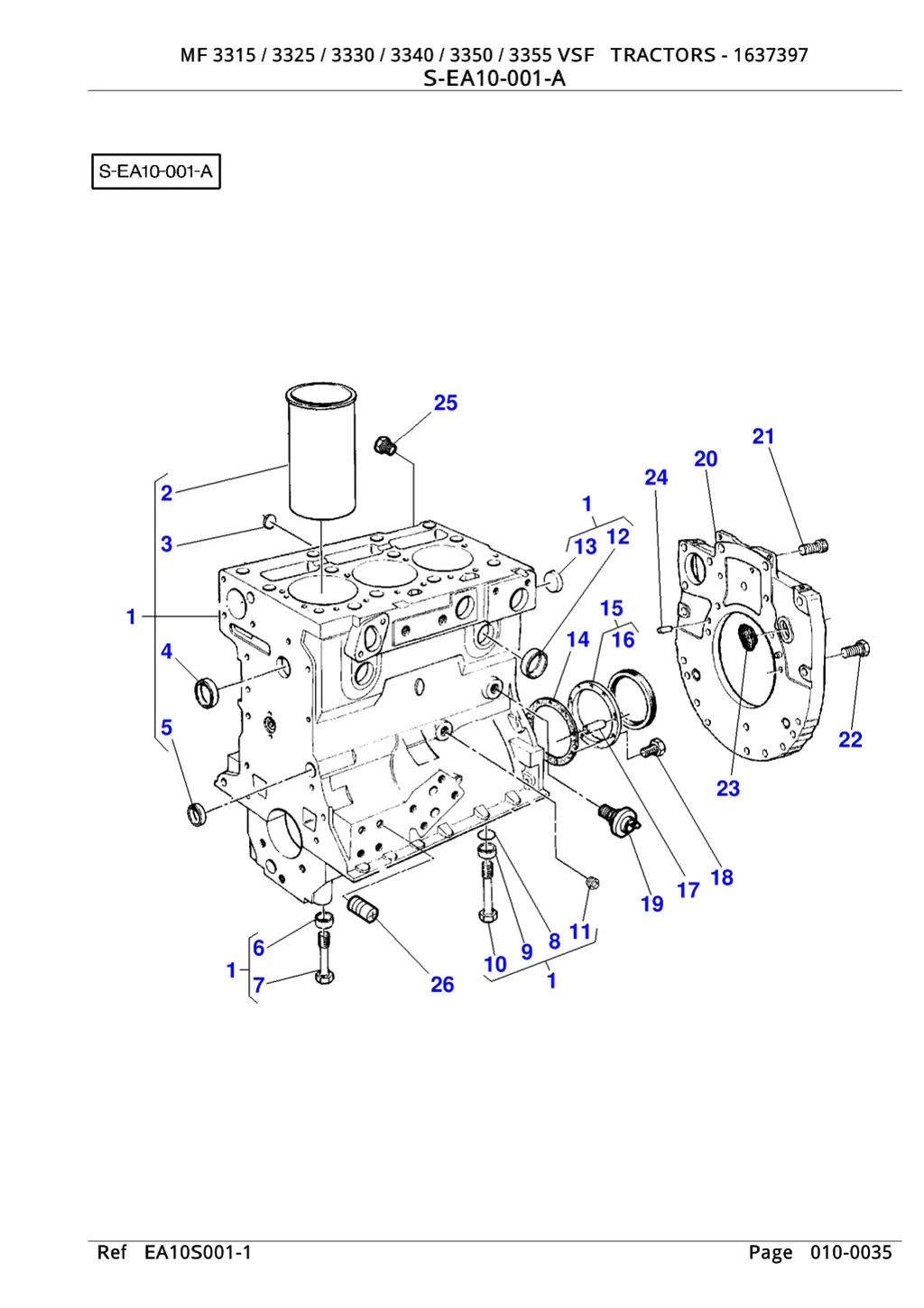 mf 3315 3325 3330 3340 3350 3355 vsf tractors 6