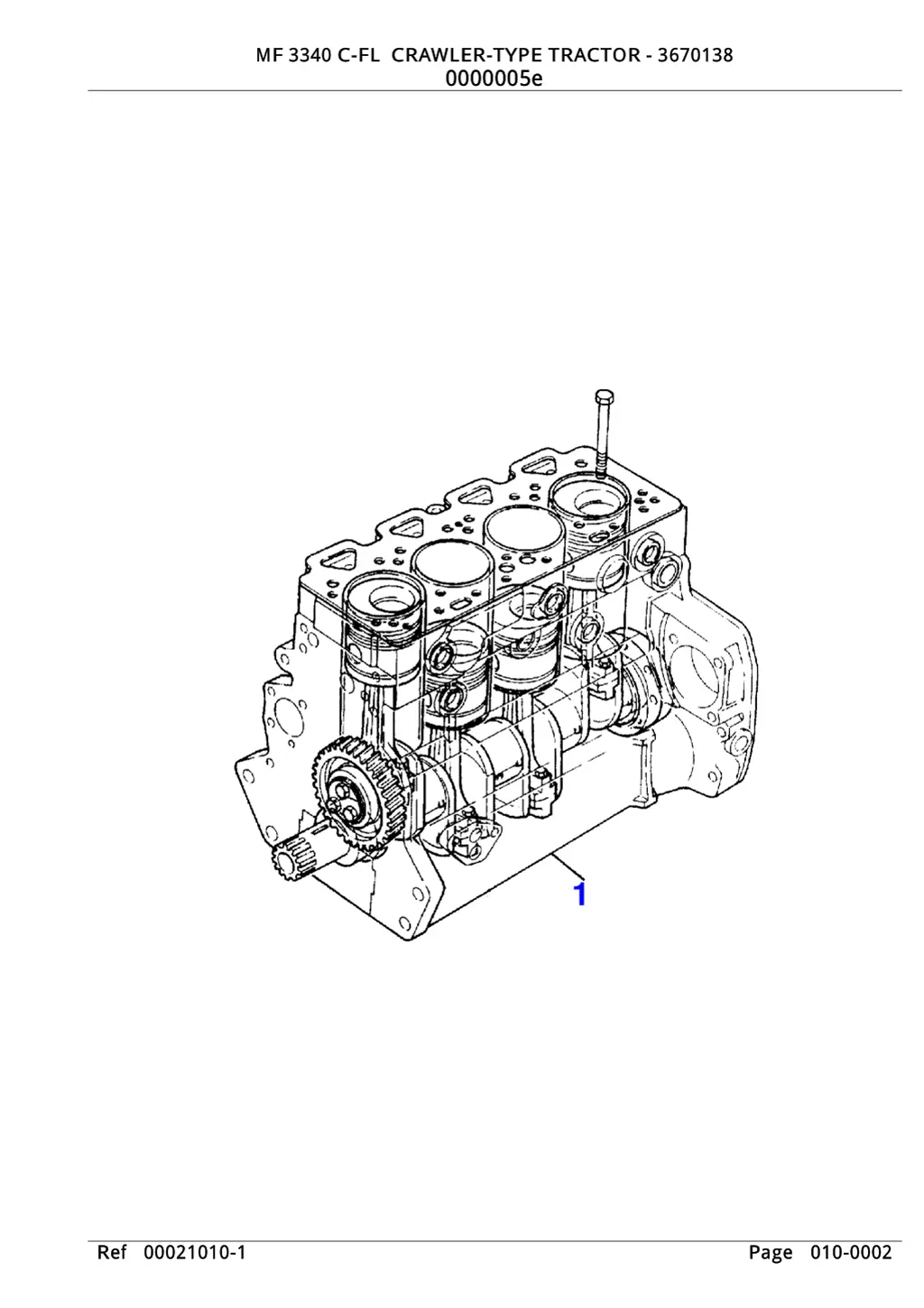 mf 3340 c fl crawler type tractor 3670138 mf 3340 1