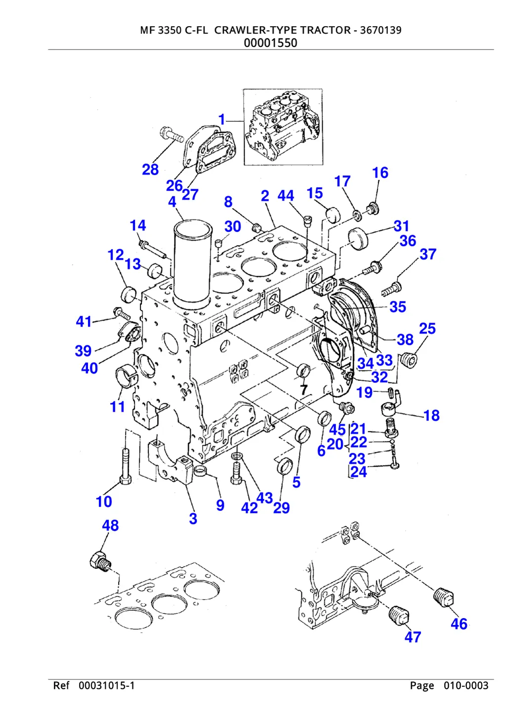 mf 3350 c fl crawler type tractor 3670139 mf 3350 2