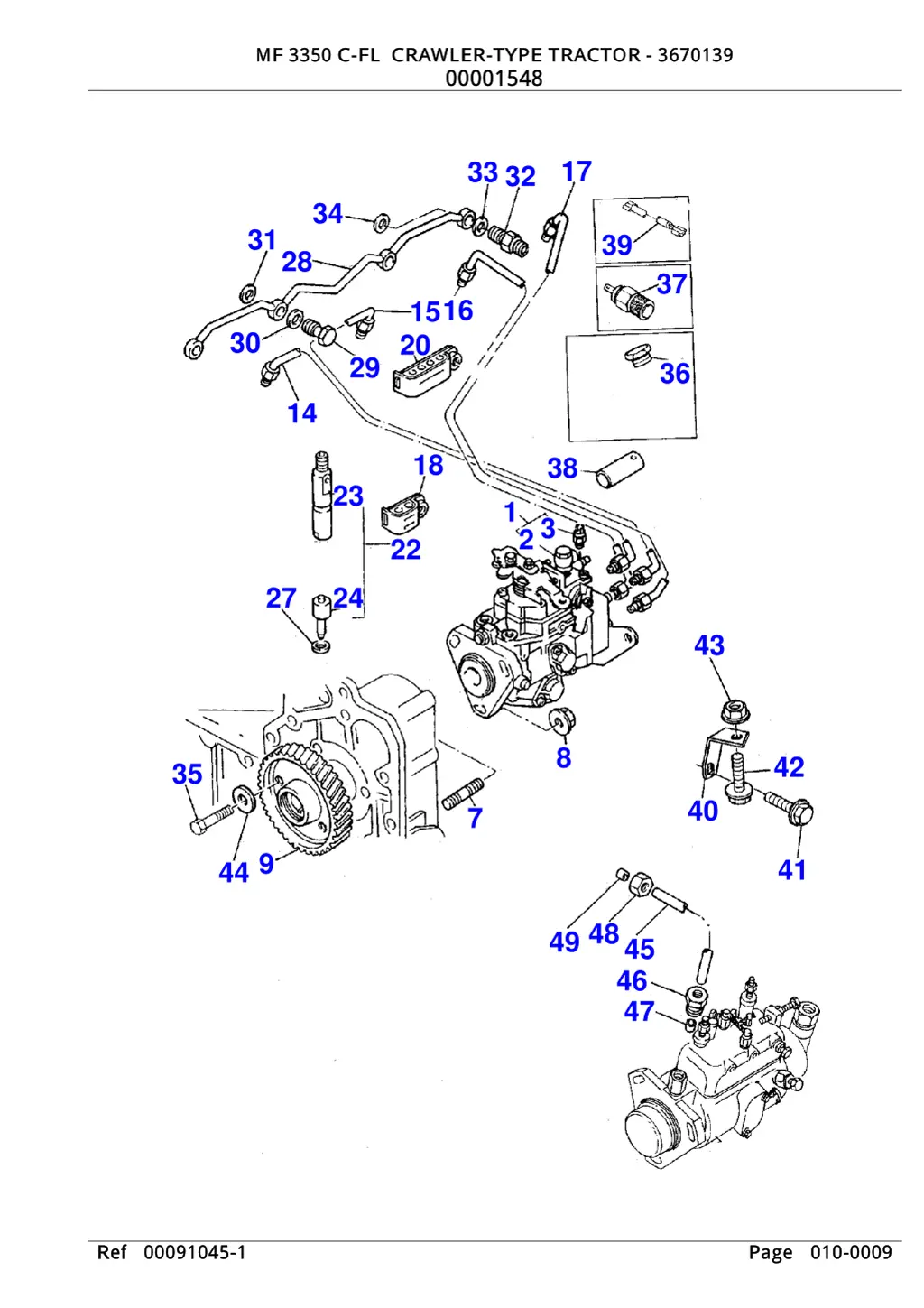 mf 3350 c fl crawler type tractor 3670139 mf 3350 8