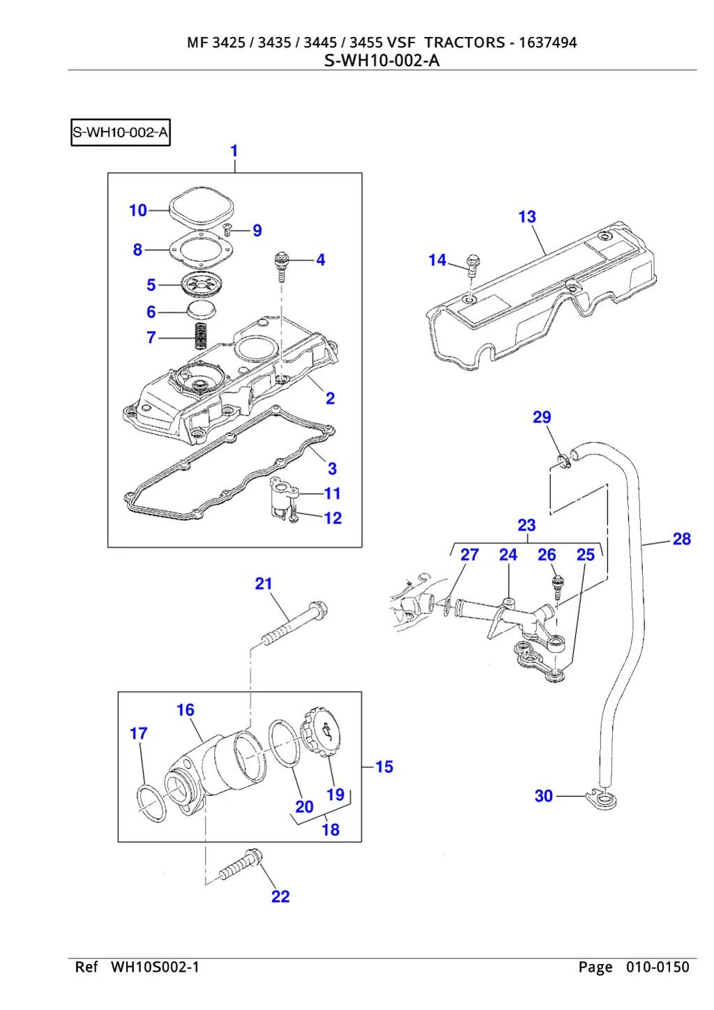 mf 3425 3435 3445 3455 vsf tractors 1637494 10