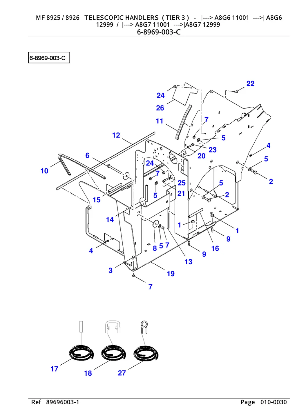 mf 8925 8926 telescopic handlers tier 3 a8g6 5