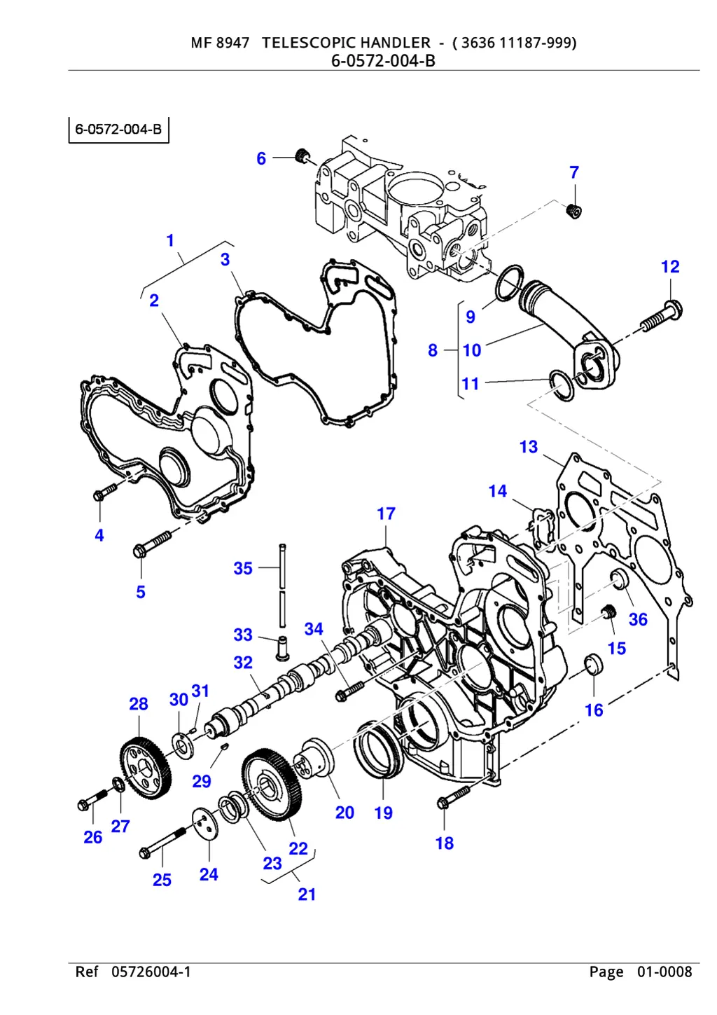 mf 8947 telescopic handler 3636 11187 999 mf 8947 7