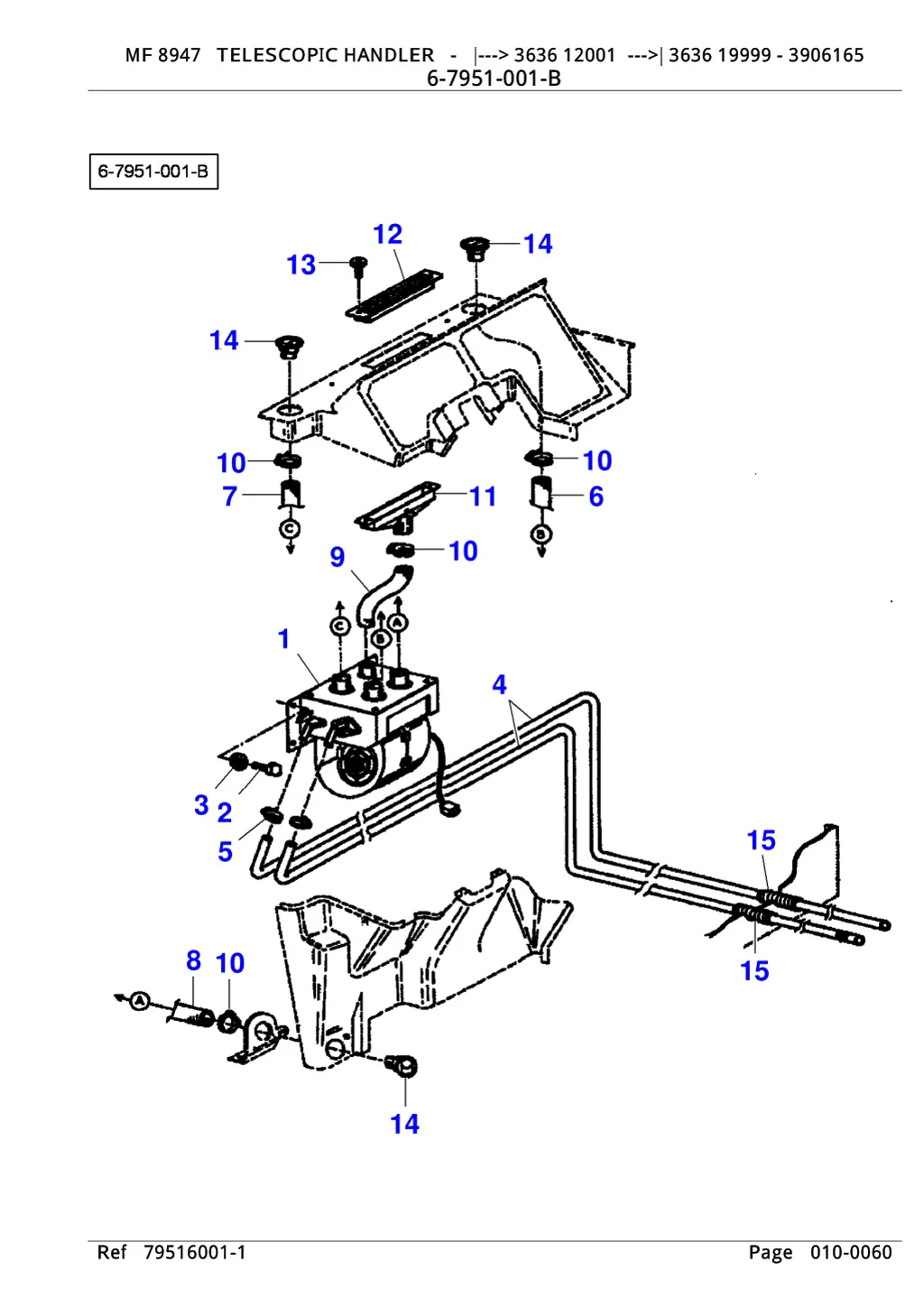 mf 8947 telescopic handler 3636 12001 3636 19999 11