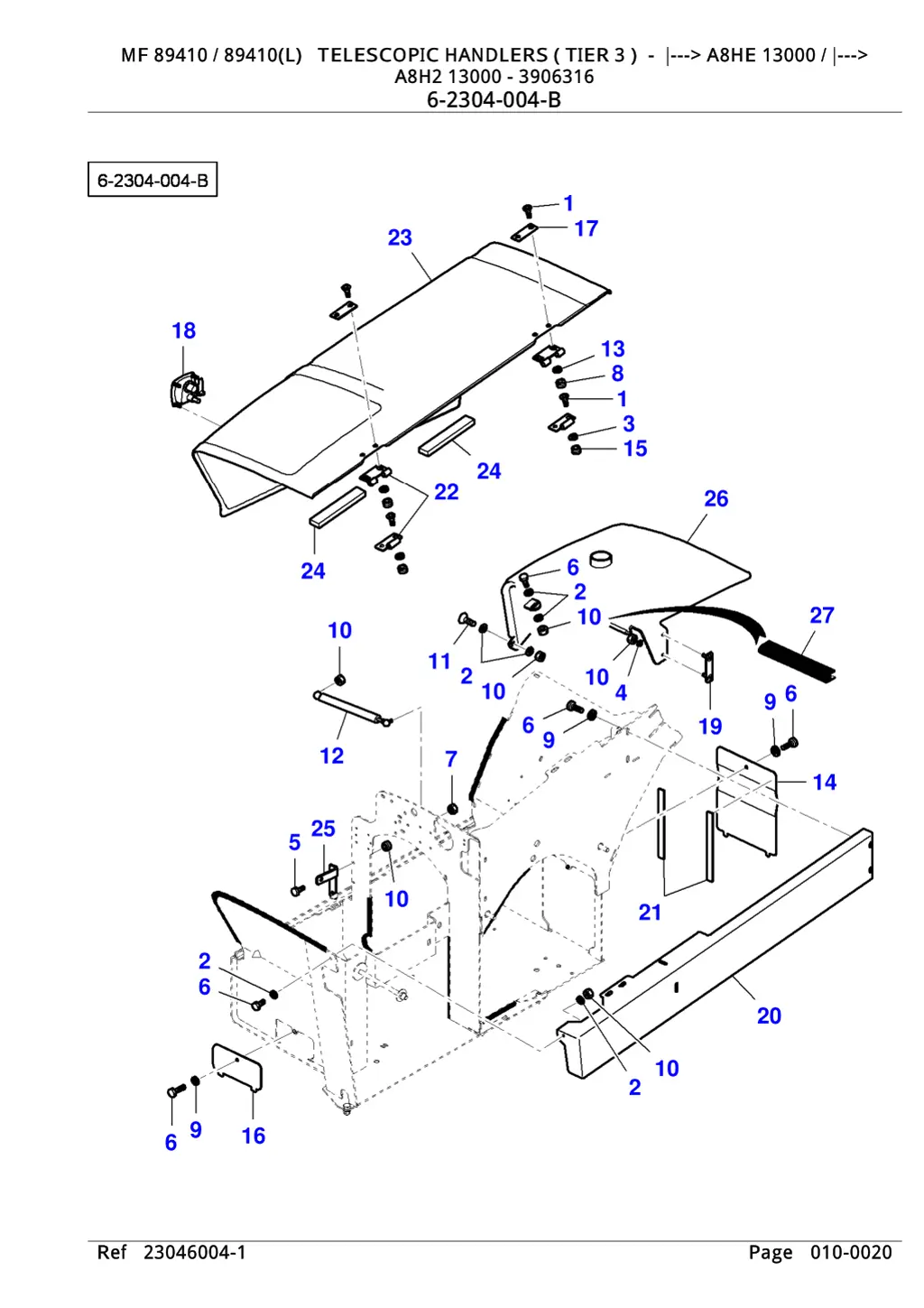 mf 89410 89410 l telescopic handlers tier 3 a8he 3