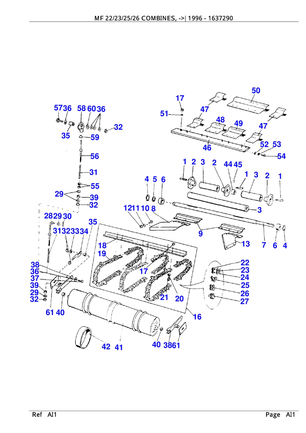 mf 22 23 25 26 combines 1996 1637290 8