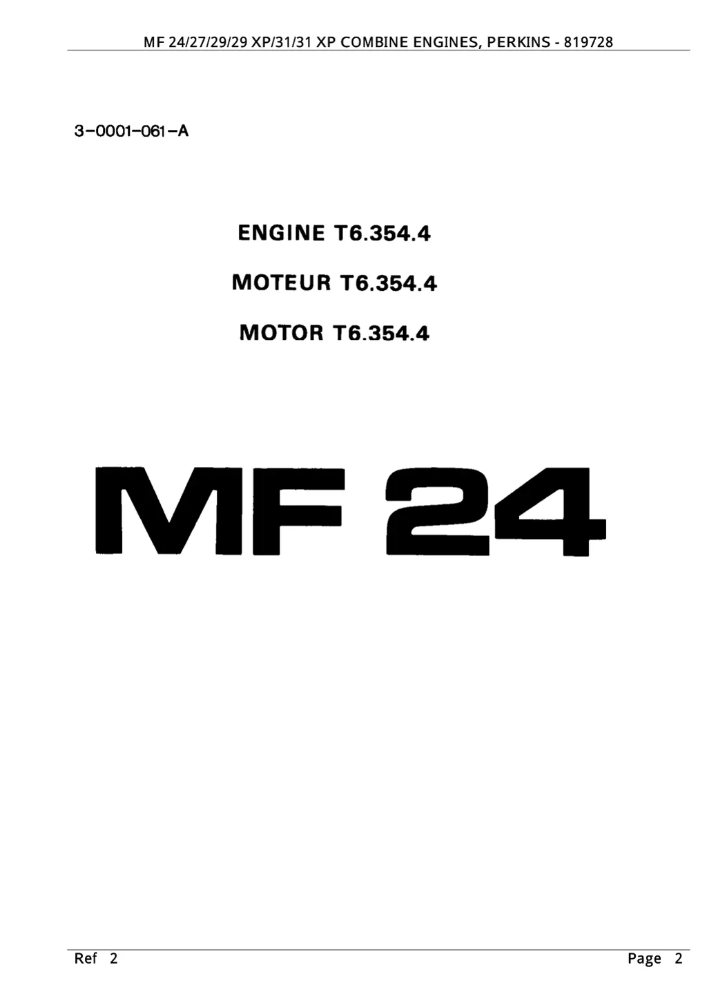 mf 24 27 29 29 xp 31 31 xp combine engines 1