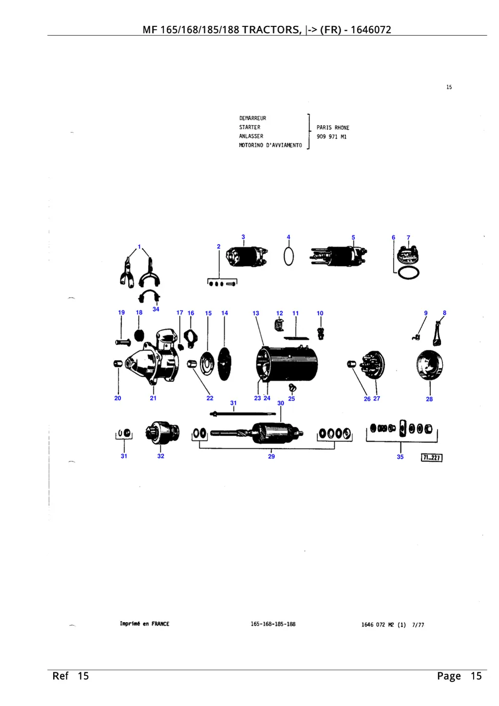 mf 165 168 185 188 tractors fr 1646072 4