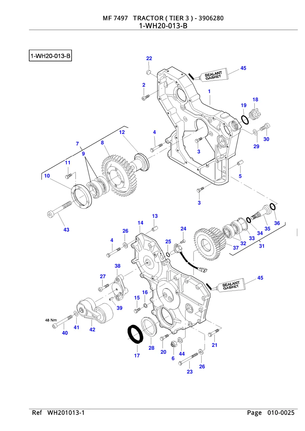 mf 7497 tractor tier 3 3906280 mf 7497 tractor 2