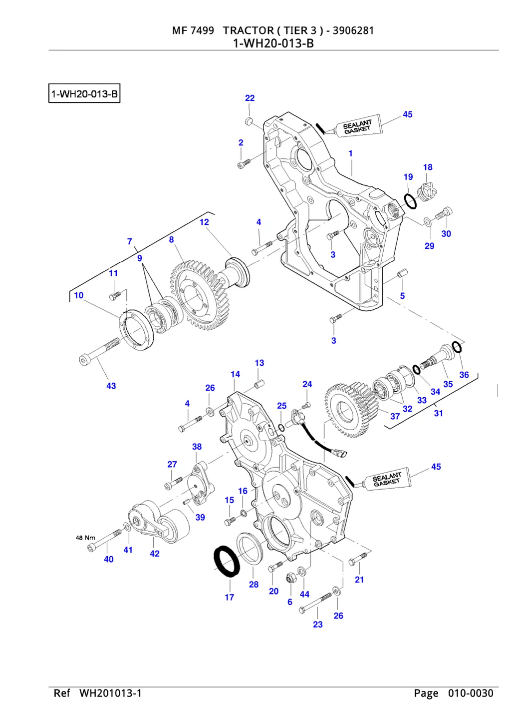 mf 7499 tractor tier 3 3906281 mf 7499 tractor 2