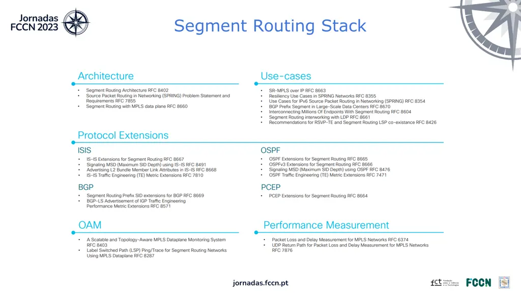 segment routing stack