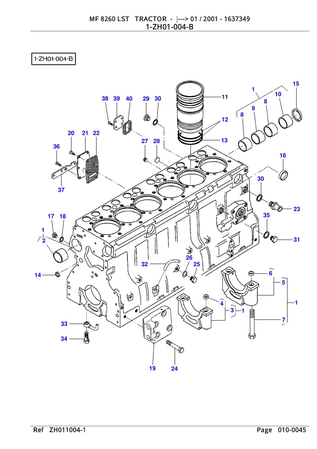 mf 8260 lst tractor 01 2001 1637349 mf 8260 8