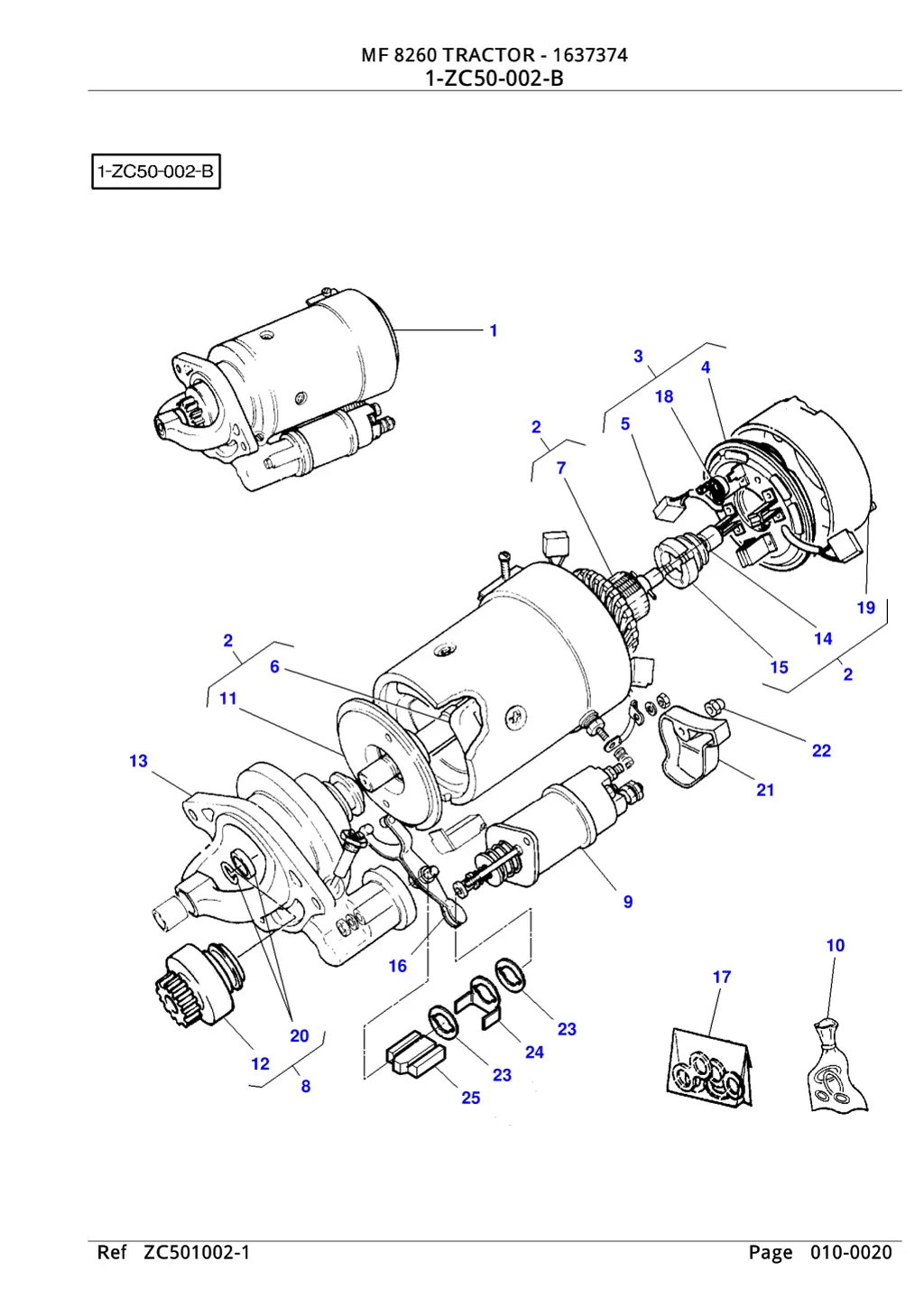 mf 8260 tractor 1637374 mf 8260 tractor 1637374 3