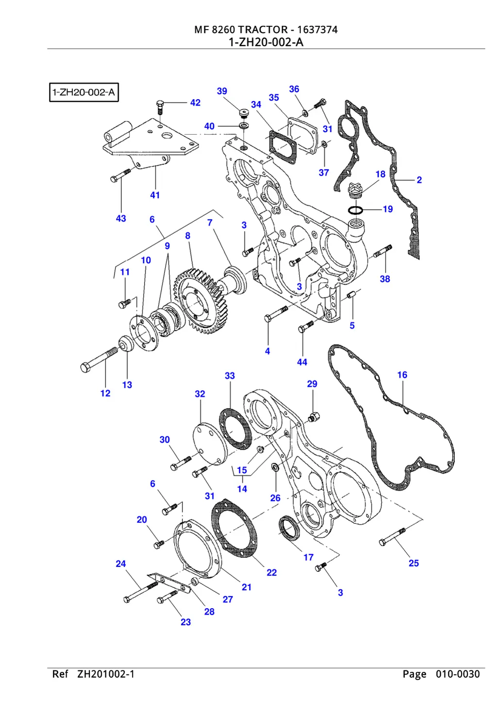 mf 8260 tractor 1637374 mf 8260 tractor 1637374 5