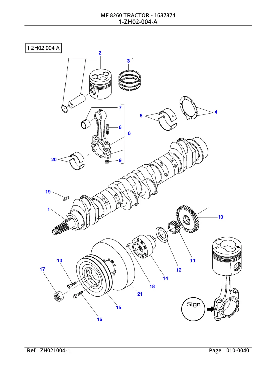 mf 8260 tractor 1637374 mf 8260 tractor 1637374 7