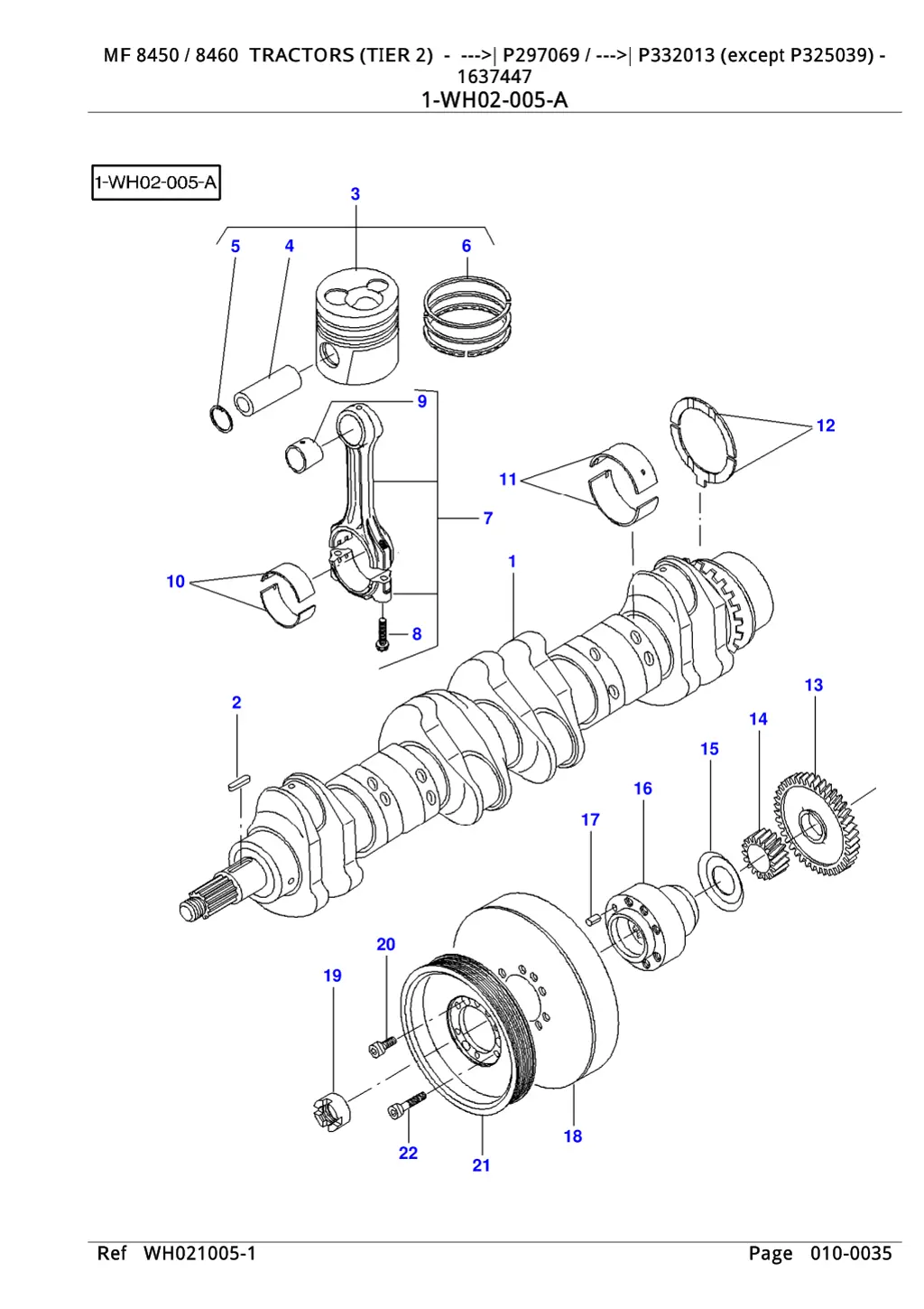 mf 8450 8460 tractors tier 2 p297069 p332013 6