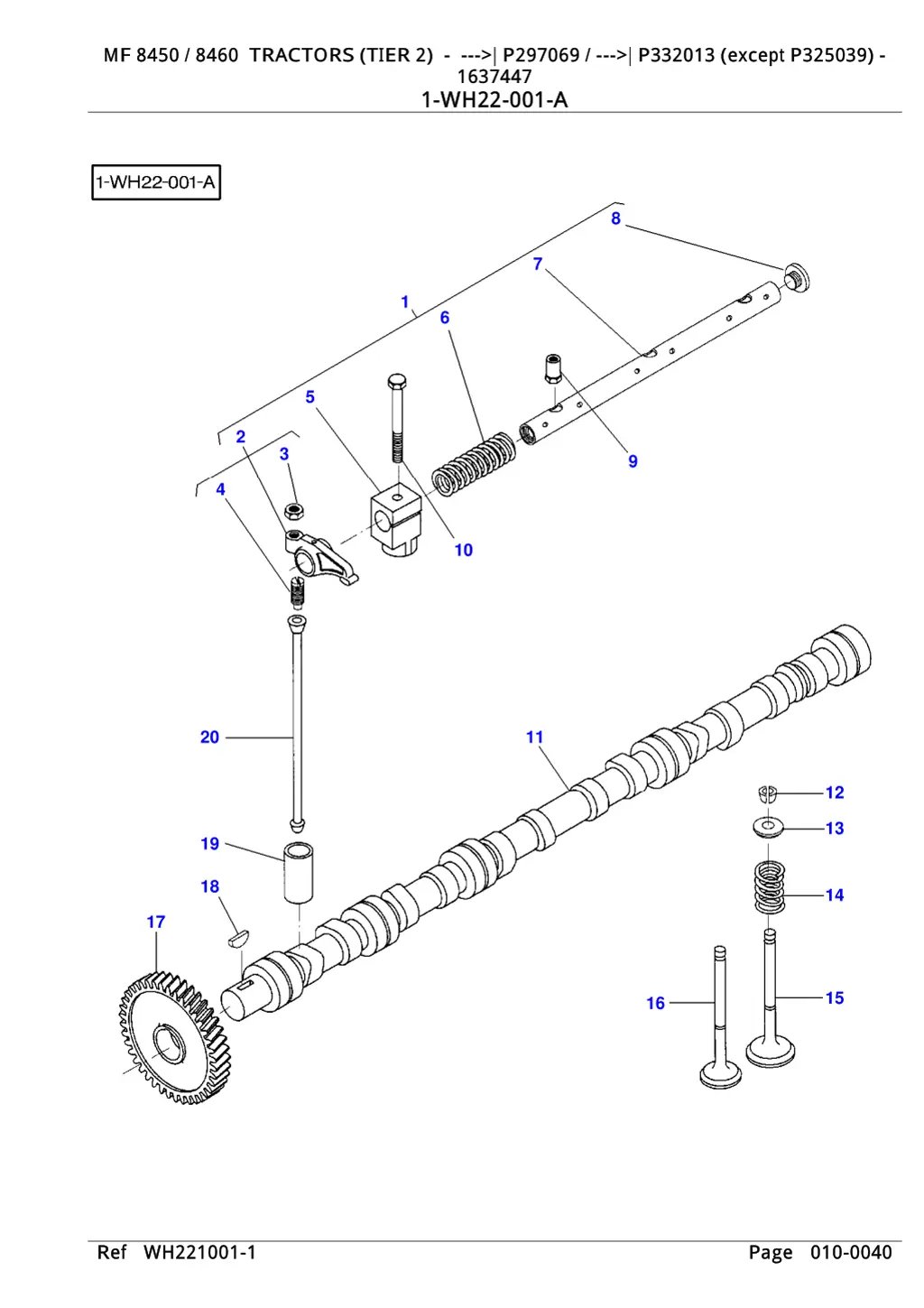 mf 8450 8460 tractors tier 2 p297069 p332013 7