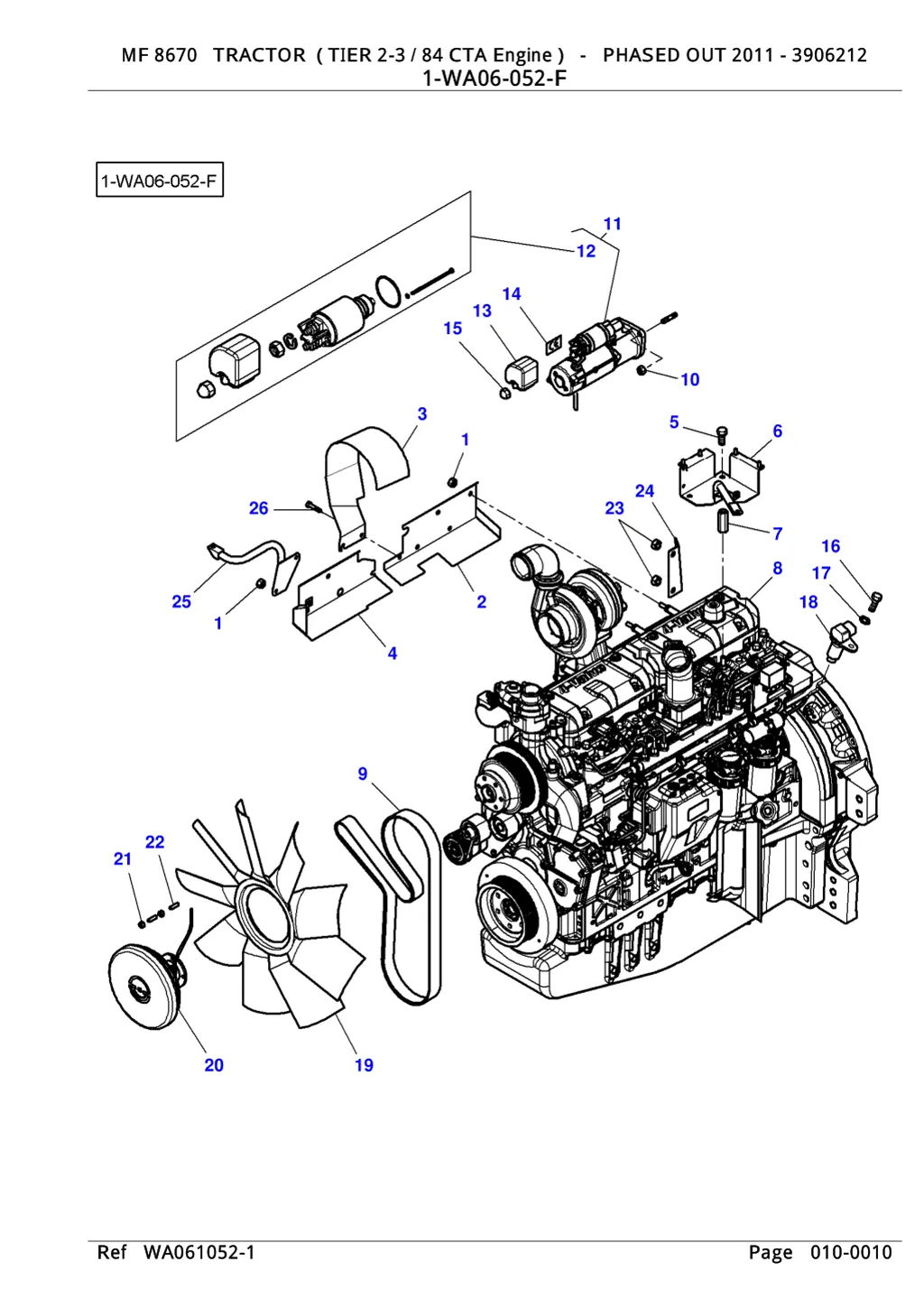 mf 8670 tractor tier 2 3 84 cta engine phased 1