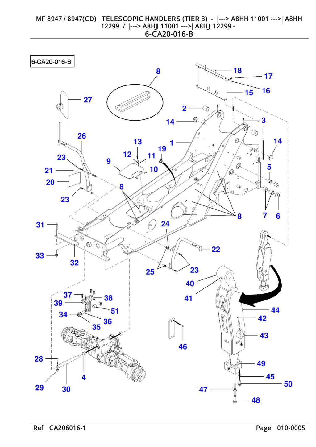 mf 8947 8947 cd telescopic handlers tier 3 a8hh