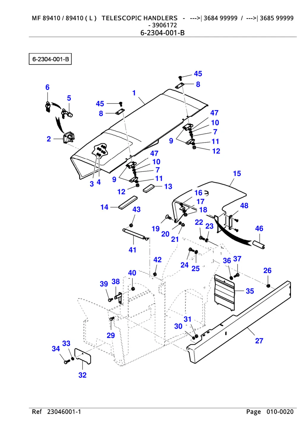 mf 89410 89410 l telescopic handlers 3684 99999 3