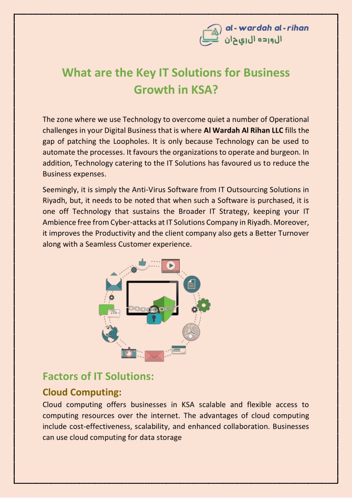 what are the key it solutions for business growth