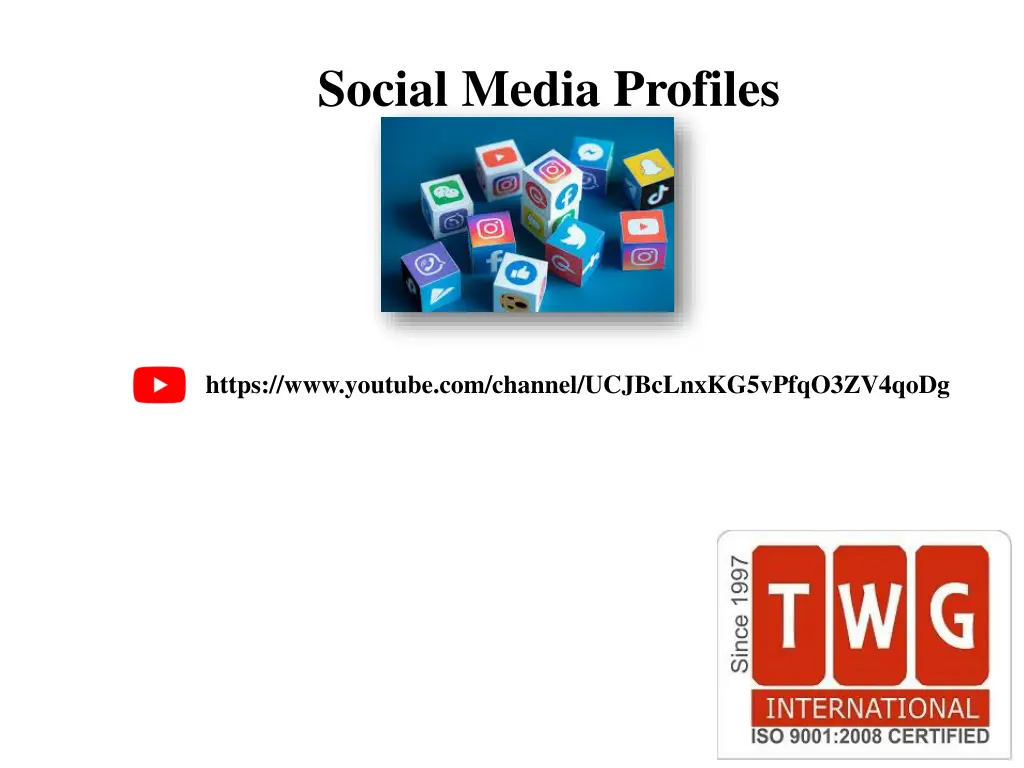 social media profiles 2