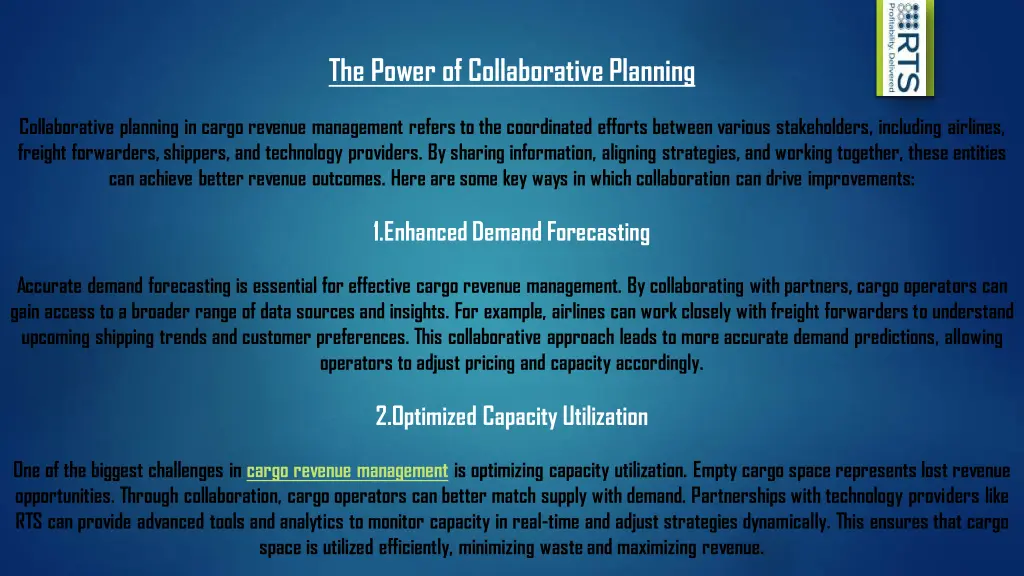 the power of collaborative planning