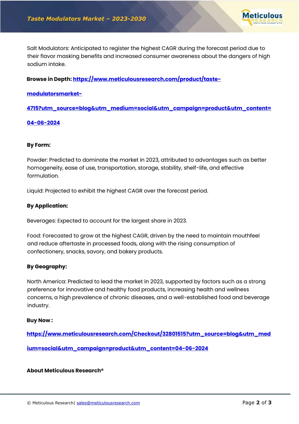 taste modulators market 20 2 3 20 3 0 1