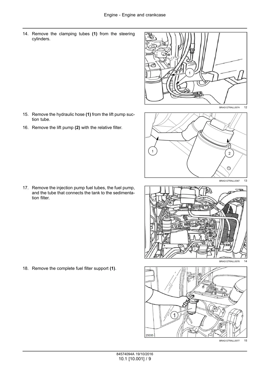 engine engine and crankcase 3