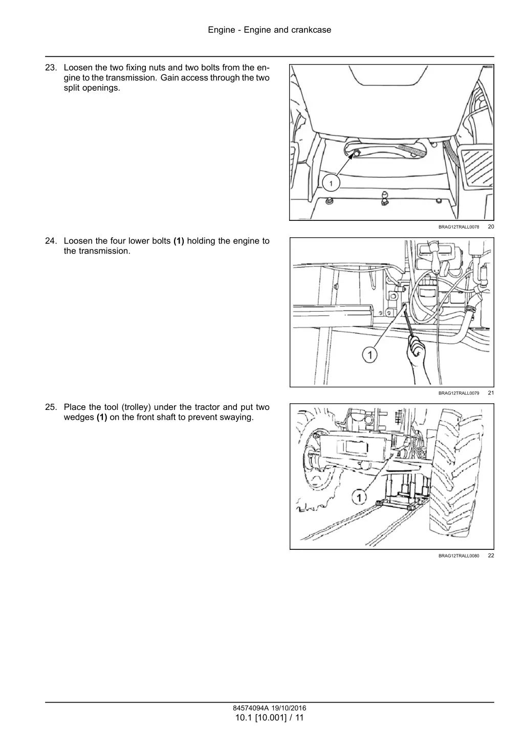 engine engine and crankcase 5