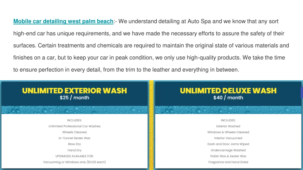 mobile car detailing west palm beach