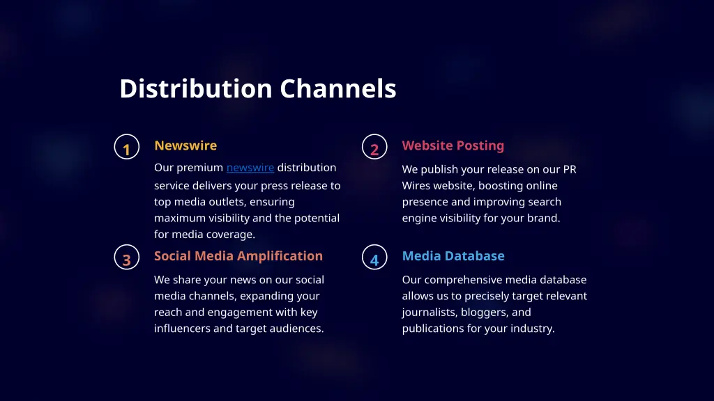 distribution channels