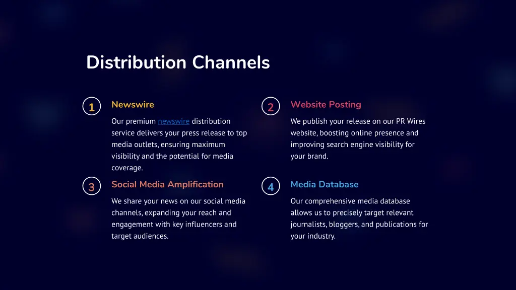 distribution channels