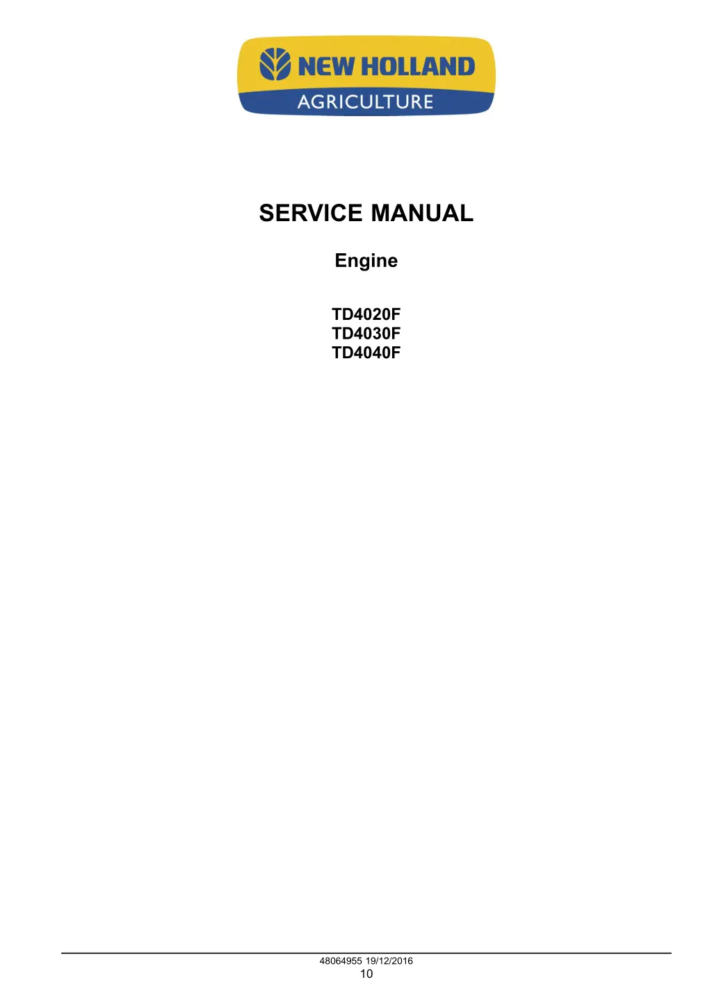 service manual 1