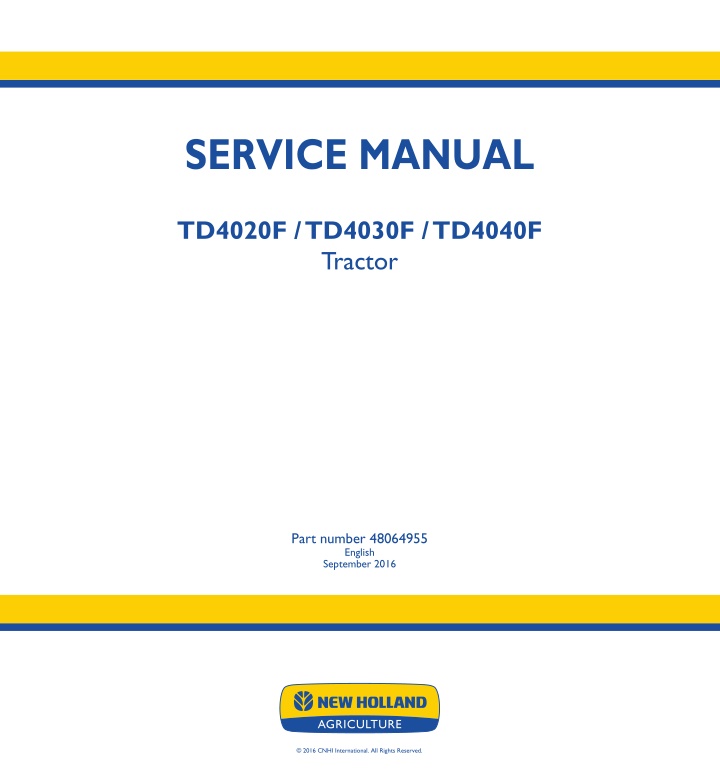 service manual