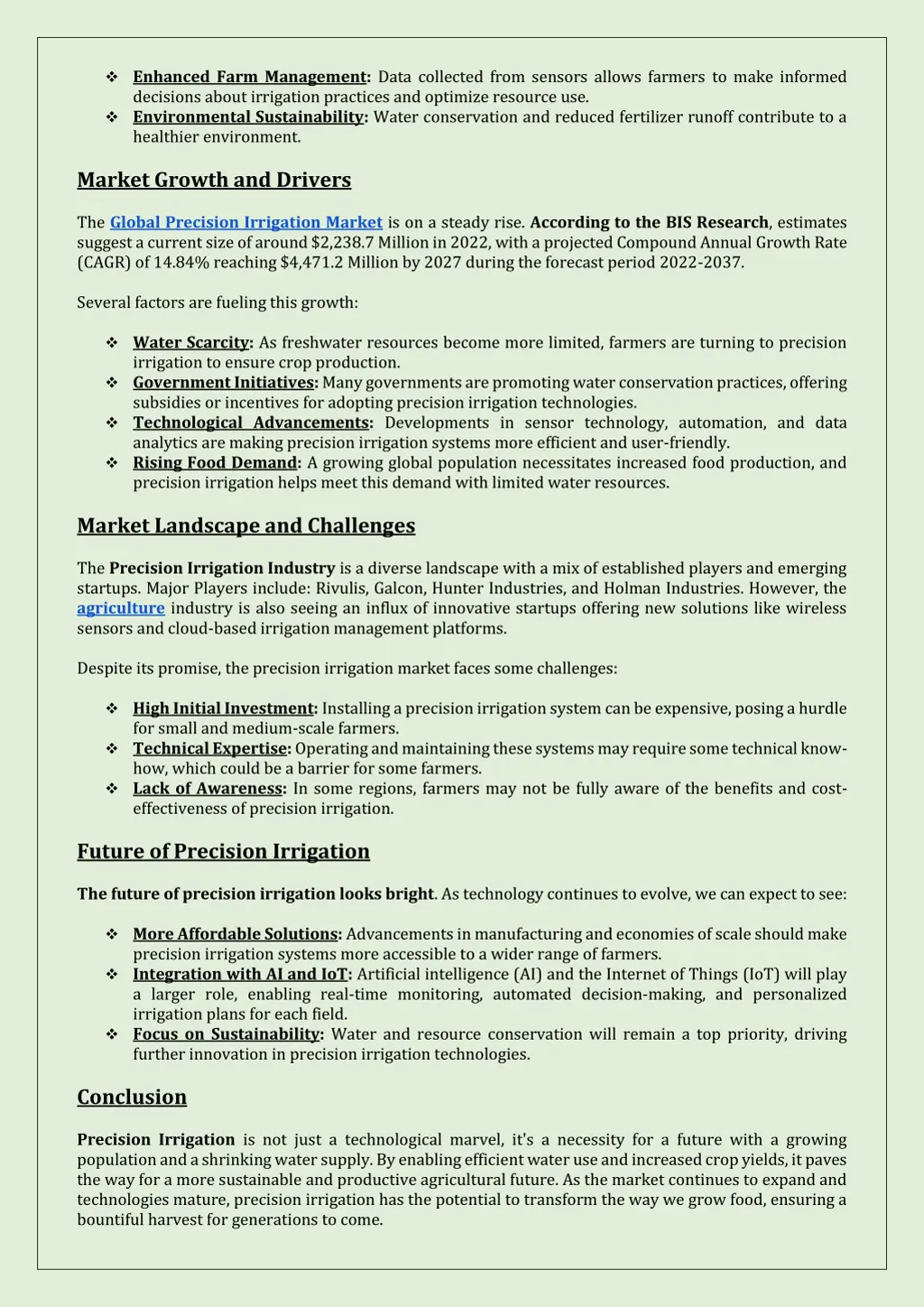 enhanced farm management data collected from