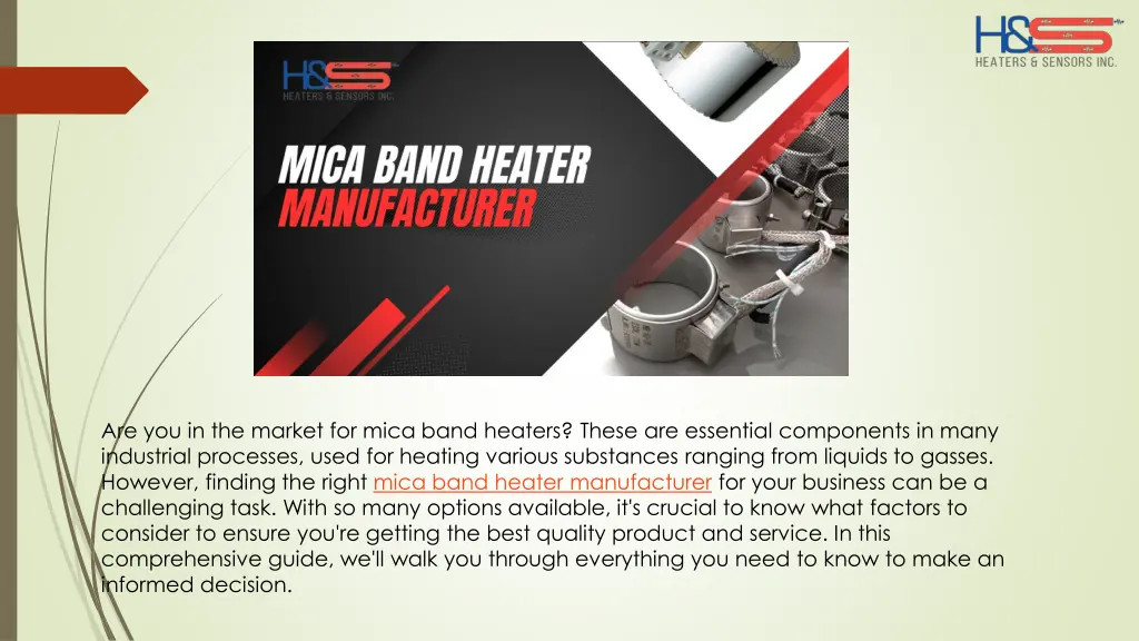 are you in the market for mica band heaters these