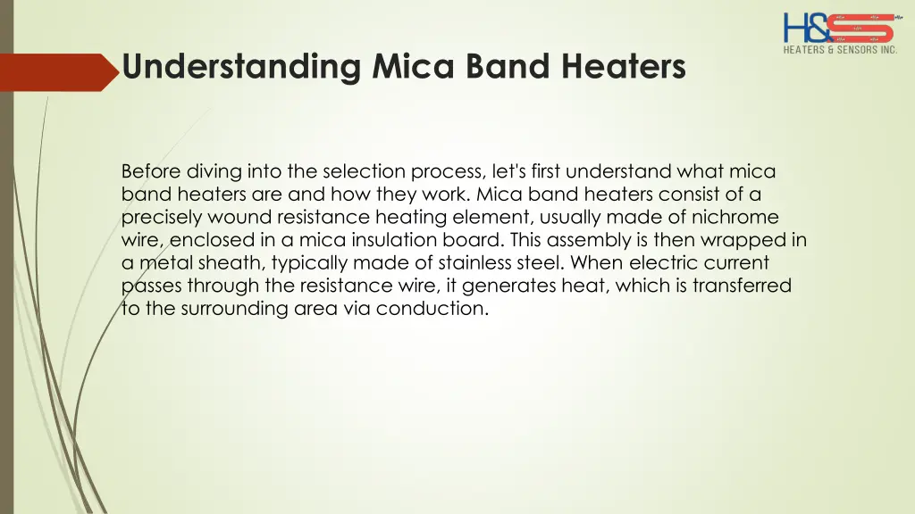 understanding mica band heaters