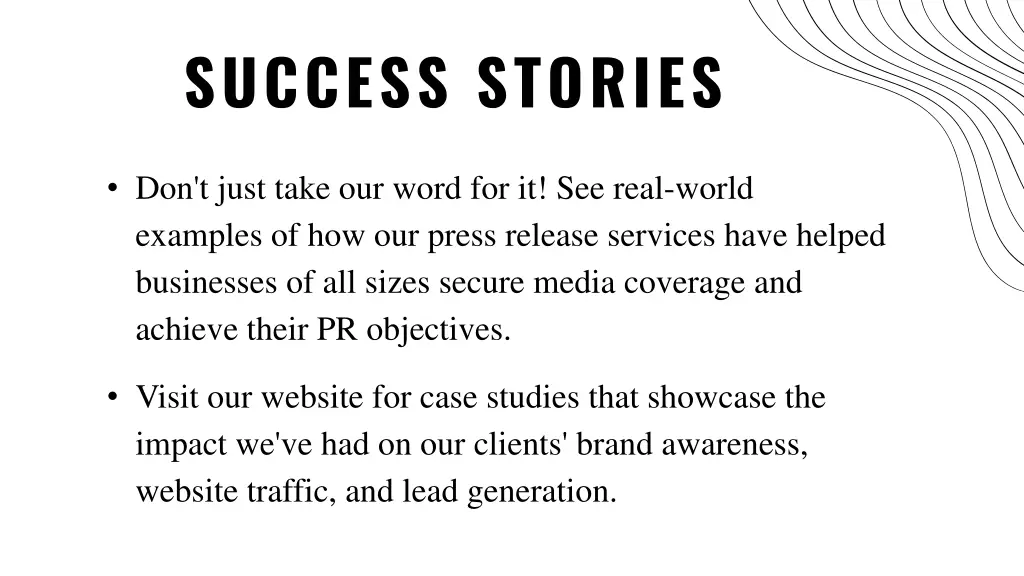 success stories