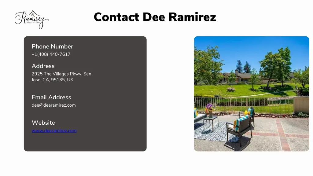 contact dee ramirez